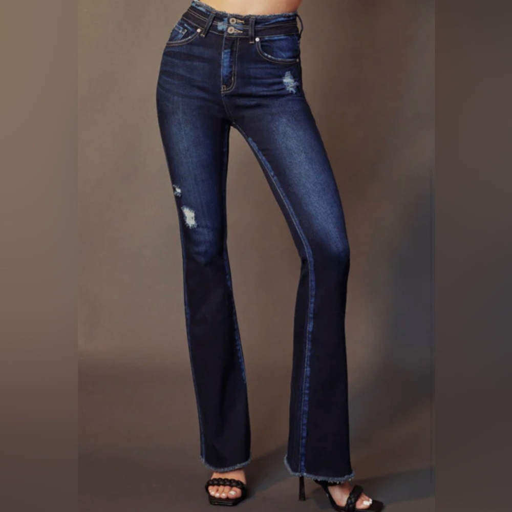 KanCan “Morgan” Hi Rise Flare jeans